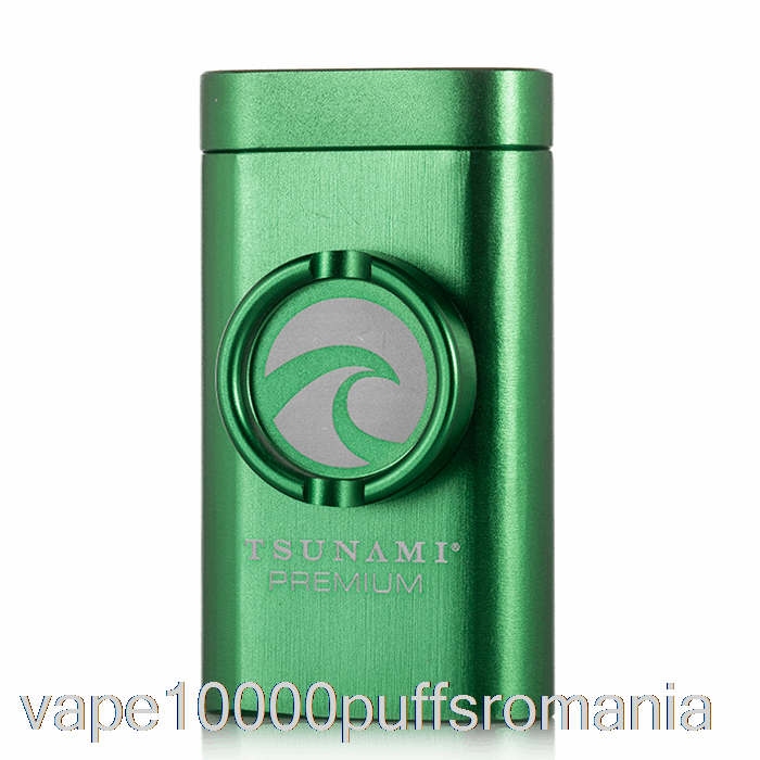 Vape Romania Tsunami Dugout And Grinder Green
